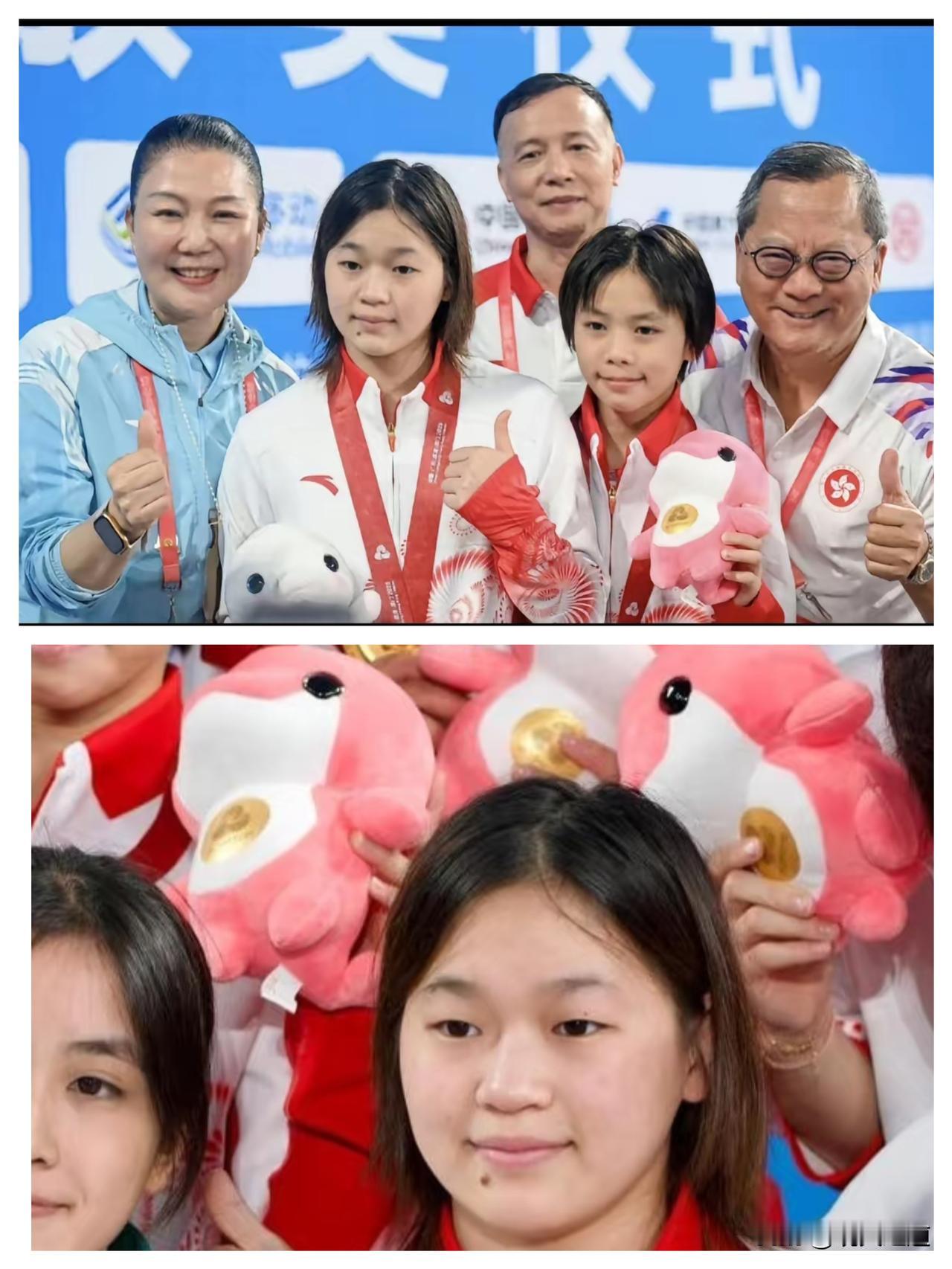 这下好了，不止现场的观众发现了，全国人民都发现了！全红婵回广东队哪是更开心啊，分