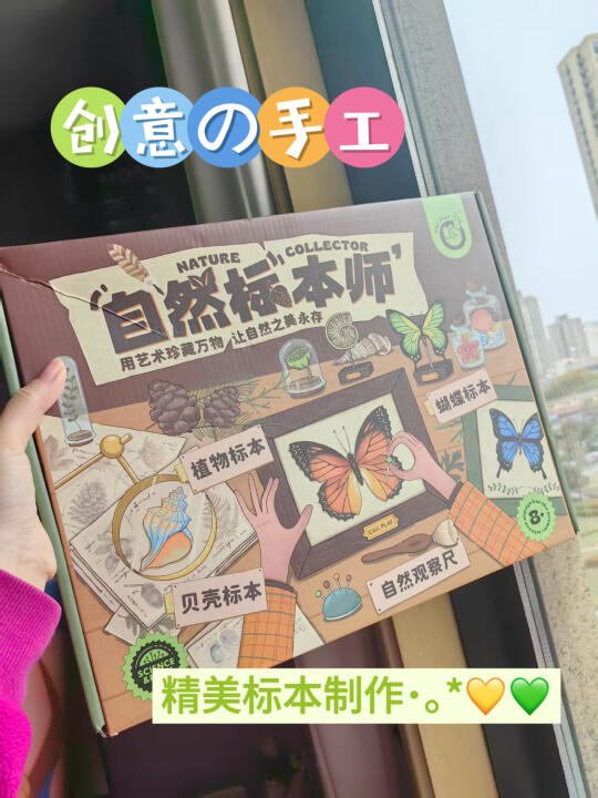 🌿✨【自然标本师】把春天装进相框里！