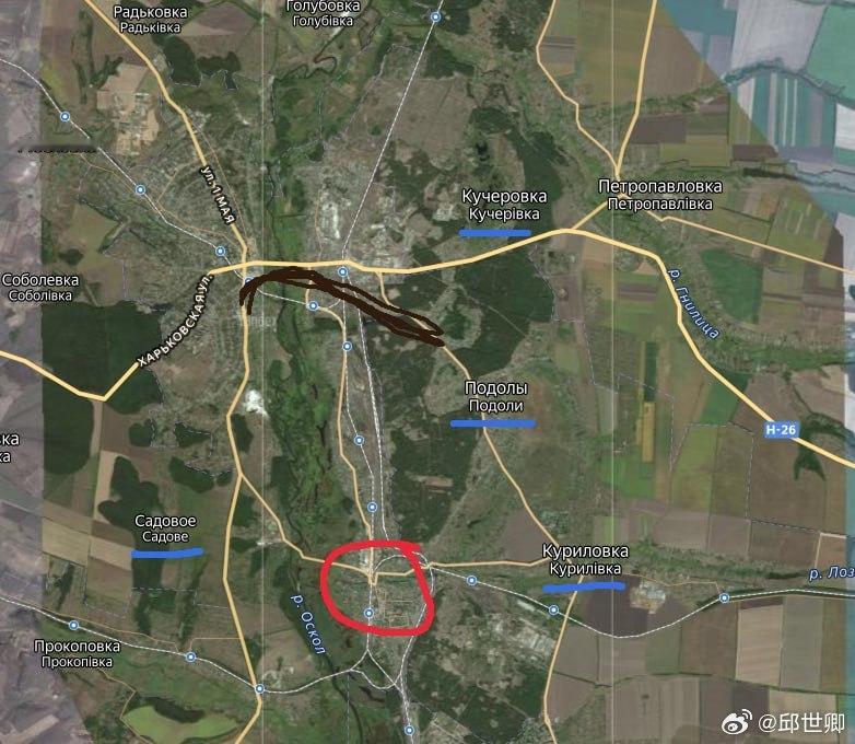 庫皮揚斯克方向儘管俄羅斯武裝部隊總參謀長格拉西莫夫視察了「西部」戰術集群後，聽取