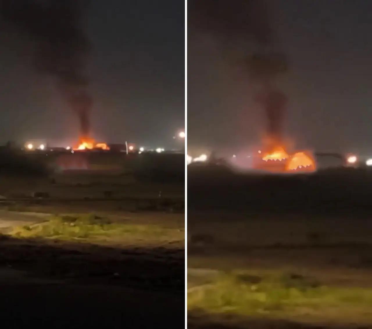 伊朗袭击导致美军大型军事基地“维多利亚”被大火吞没
有关伊朗无人机和导弹摧毁美国