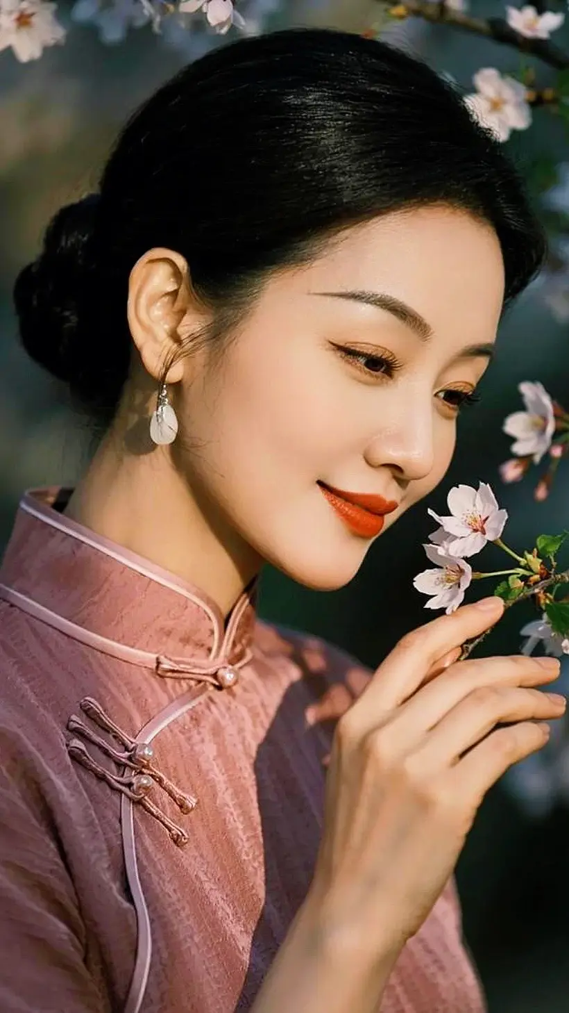 AI旗袍赏花照 随变ai随便玩 广告分成玩法达人伙伴计划