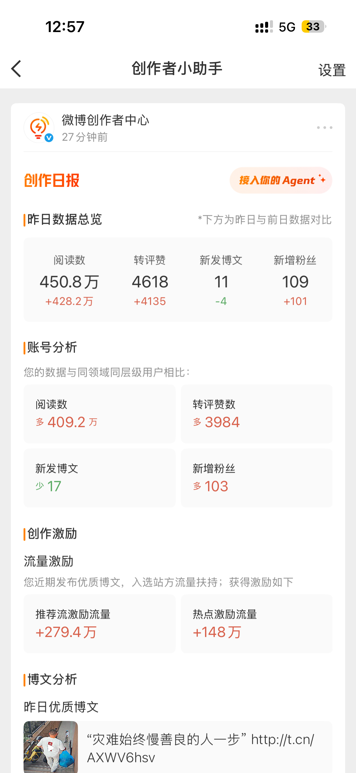 微博终于原谅我了 ​​​