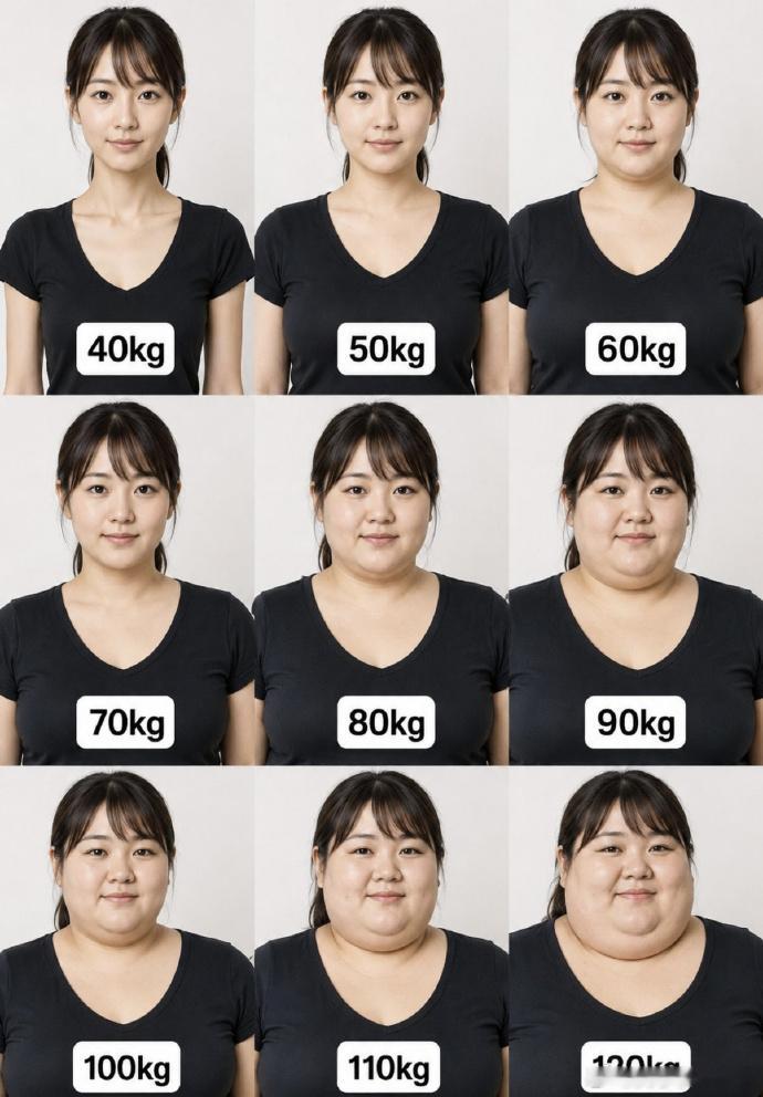 最终，从男人角度来看，女人的理想体重是多少？ 