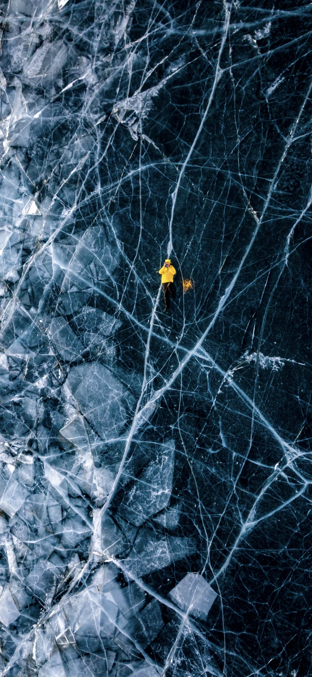 普莫雍错这个碎碎冰和蓝冰冰裂，今年又绝杀