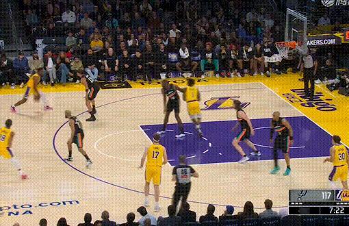 朱-蒂米vs奥利尼克👀马刺vs湖人