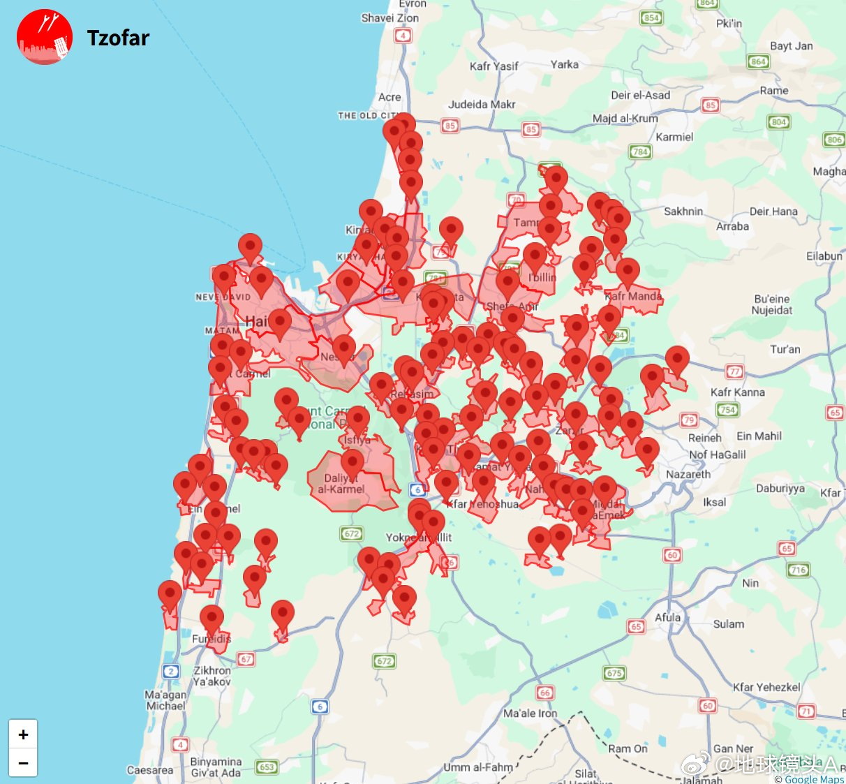 伊朗10分钟5波导弹袭击以色列 当地早晨，伊朗新一波对以色列的打击已实施。几百万
