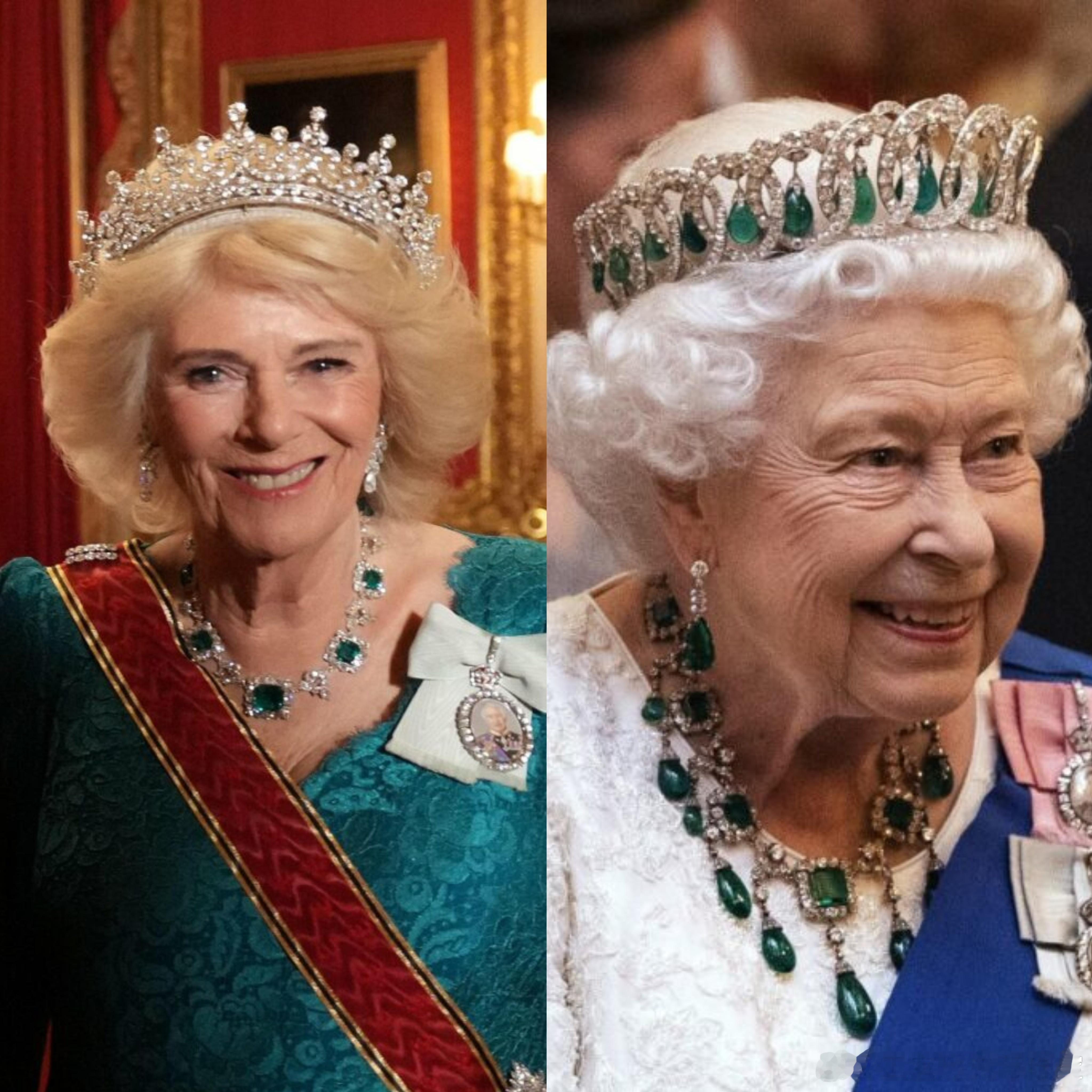 珠宝  2025.12.3 德国国事访问英国Day 1，晚宴部分，补充一下珠宝特