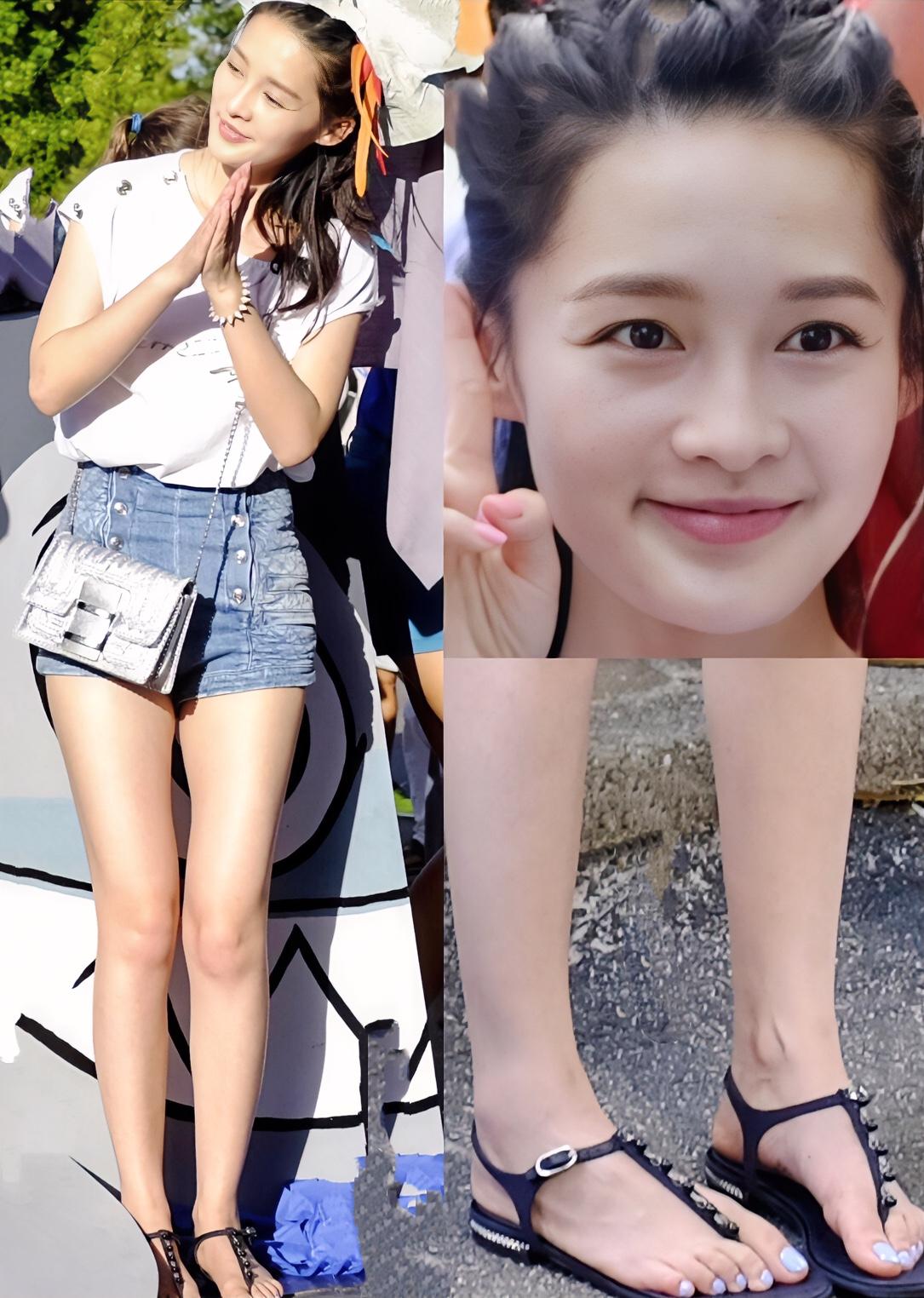 确实从头美到脚