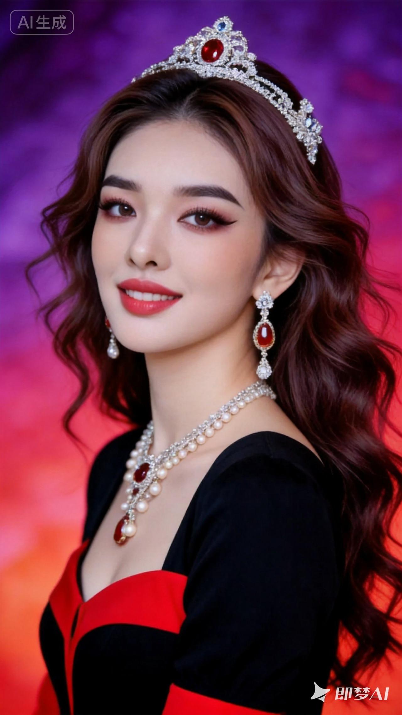 雅致美女，高贵典雅
