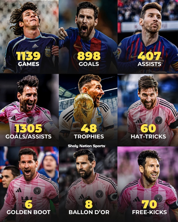 美职联第二轮，迈阿密国际4-2奥兰多城。梅西本场梅开二度，其中两球都是禁区外破门