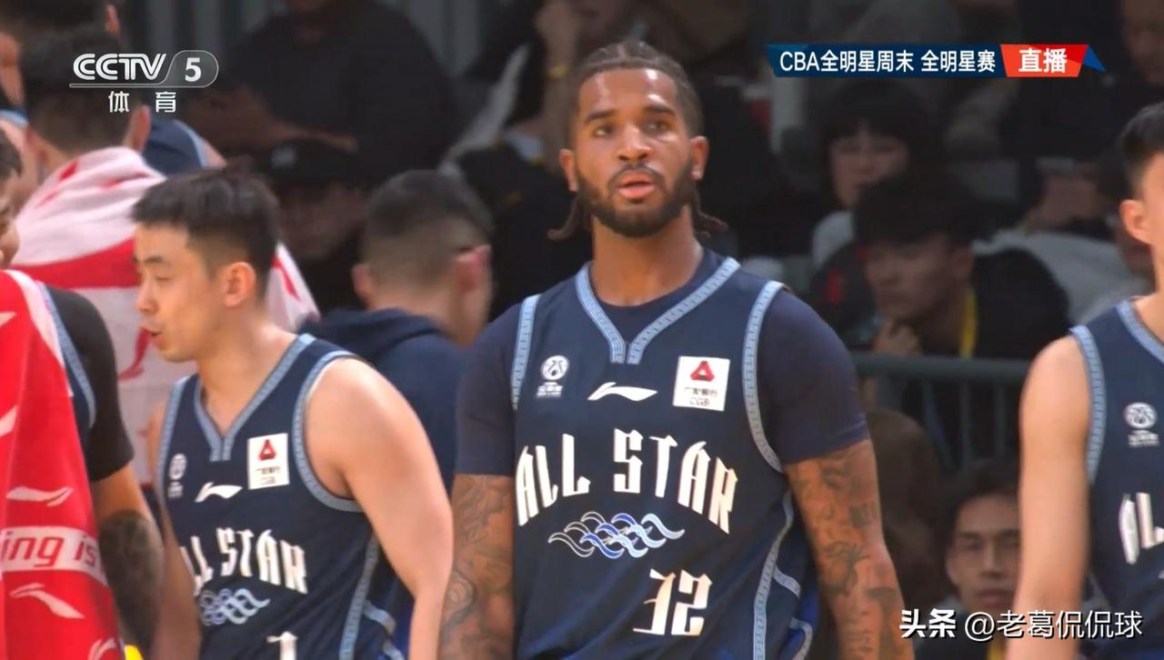 山东高速外援克里斯真是太适合CBA全明星赛了！虽然今天北区明星队在全明星赛上以1