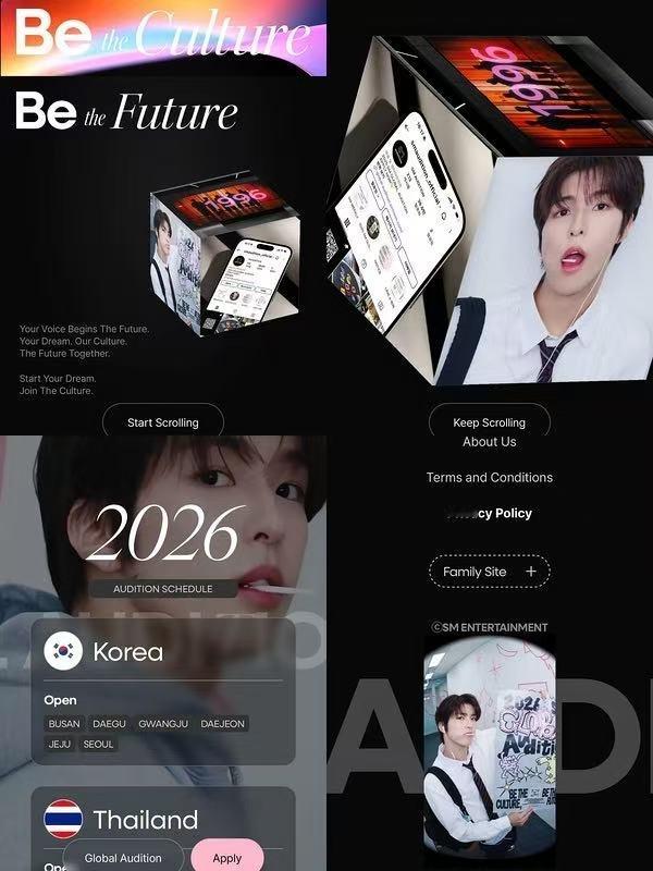 SM练习生李松河单人全球宣传纪录片在官网全方位展示，不愧是门面级ace，SM你也