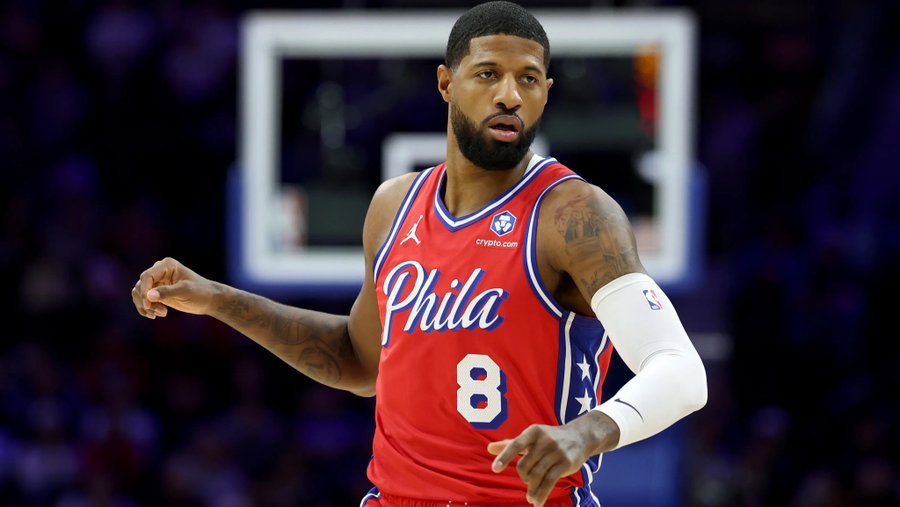 费城媒体Sleeper76ers发文表示，自从保罗·乔治被禁赛以来，76人队的一