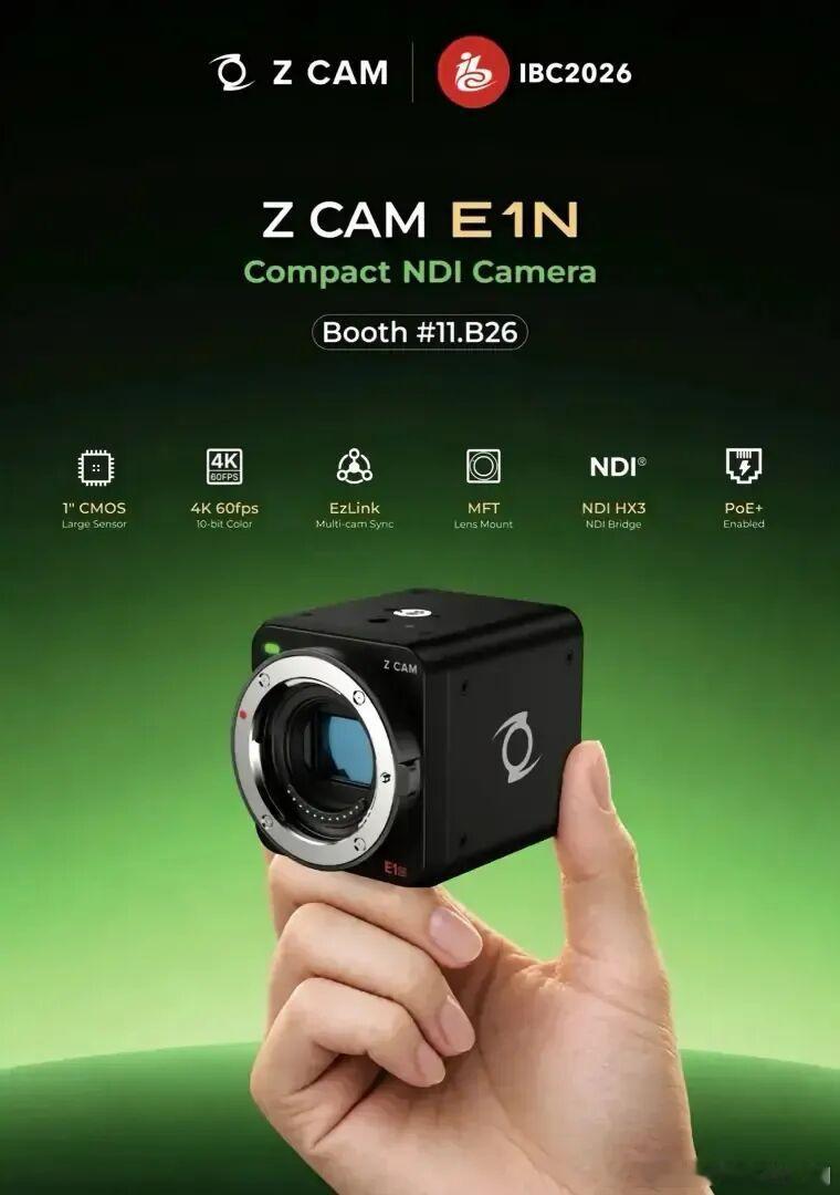 Z CAM E1N 我可能会考虑入手。搭载 1 英寸 CMOS 传感器和 M4/