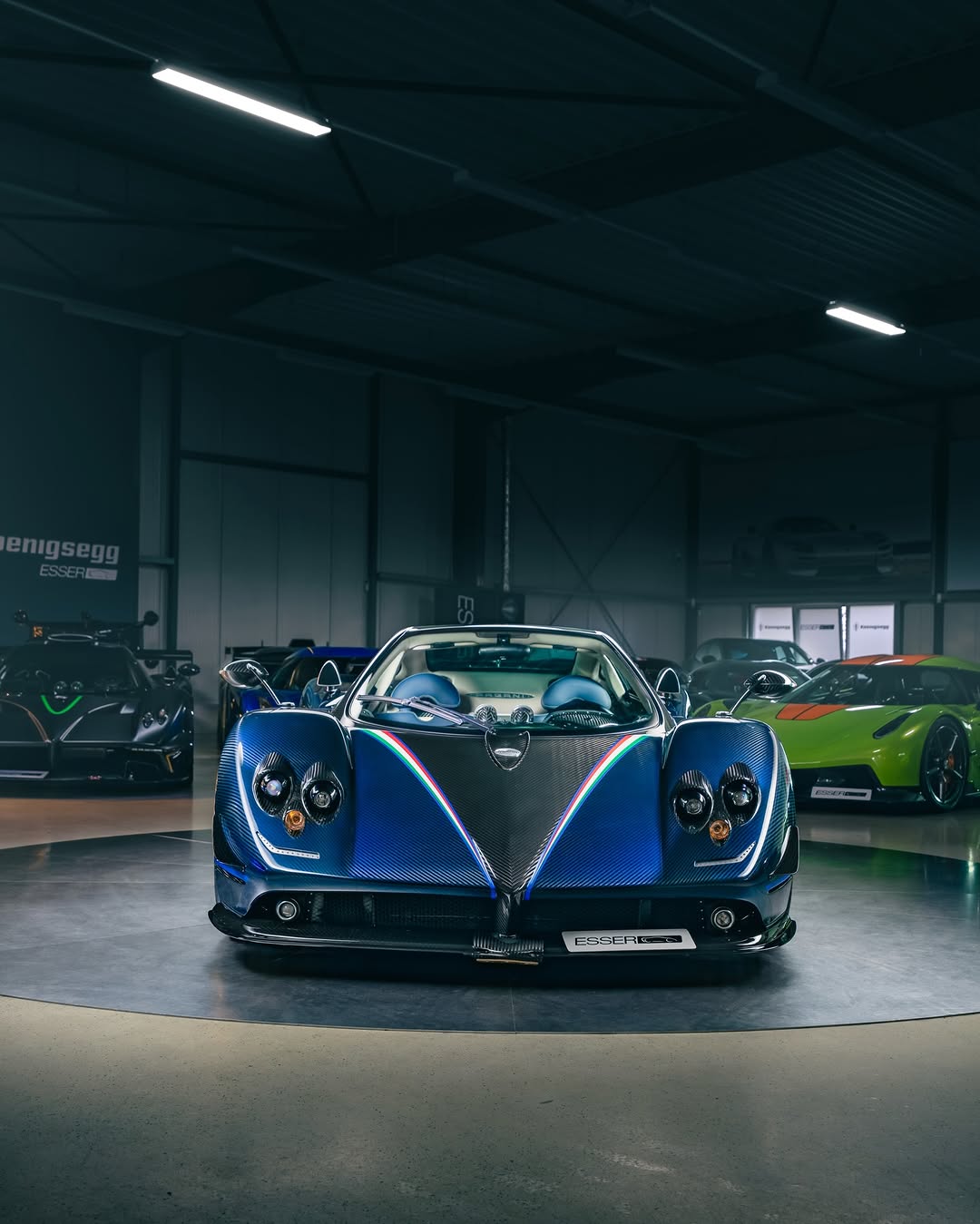 美籍韩裔收藏家Dam最独特收藏Pagani Zonda Tricolore