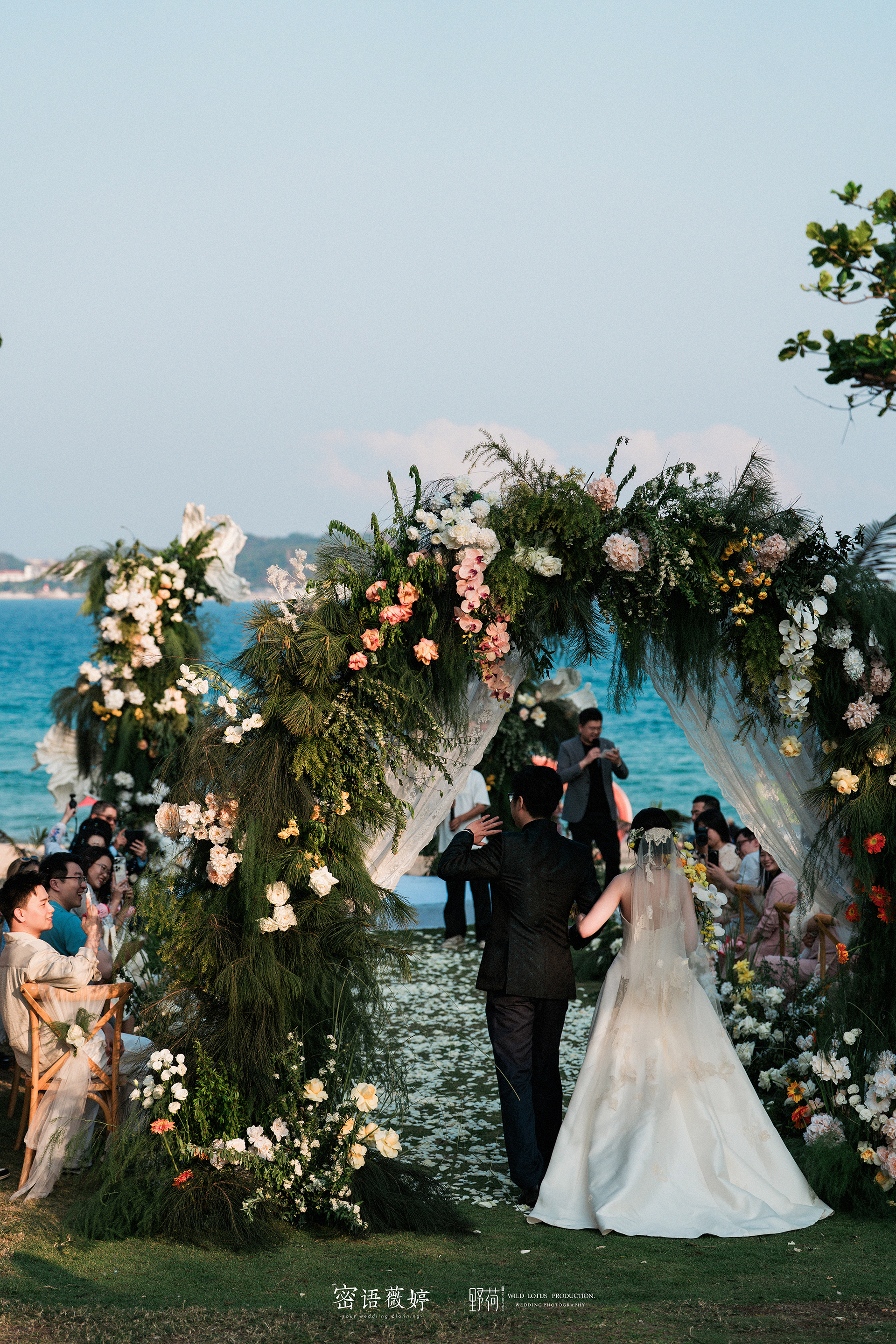 以主持人的身份参加好朋友的婚礼💒满满的幸福！让世界定格在这美好的瞬间 三亚