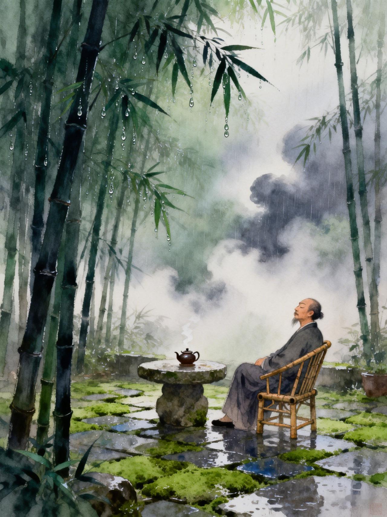 澹然离言说，悟悦心自足
有一种修行在贬谪中，有一种超然在领悟后。
古代有很多官员