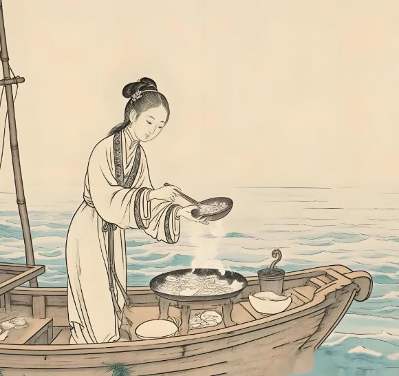 1400年前，隋朝一个船娘每夜往运河里倒米汤，官差说她败家要抓她，结果大旱三年，
