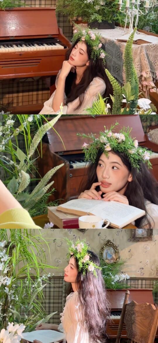 森系法式写真封神拍摄现场❗️美到心巴上了