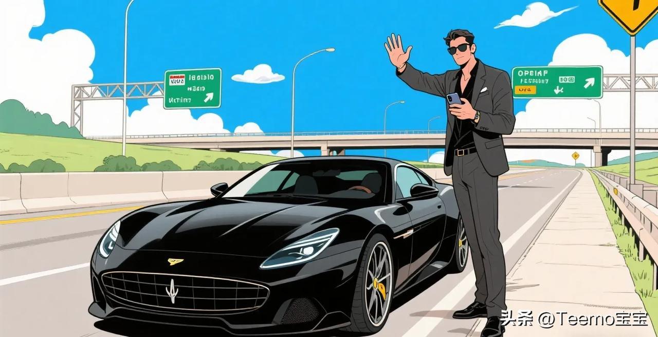 高速公路上拦车这种老套的手段竟然让我给遇见了
前些日子我跟老公准备一起回家
一路