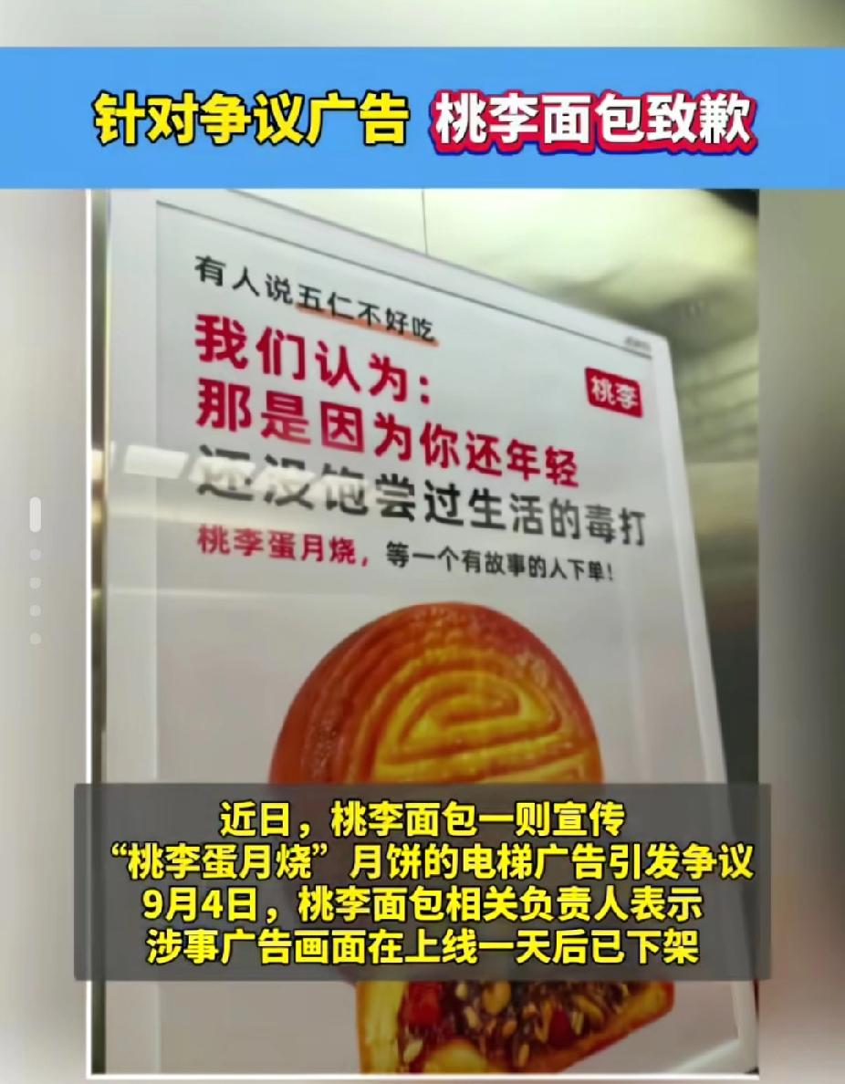 桃李月饼营销翻车，请问“五仁月饼”与“社会毒打”怎么能扯上关系呢？这种爹味儿文案