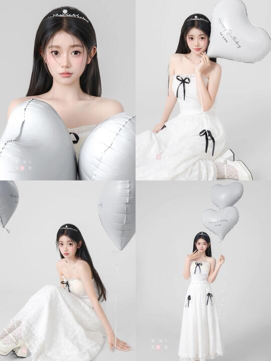 韩杂画报✨清纯甜美小白花