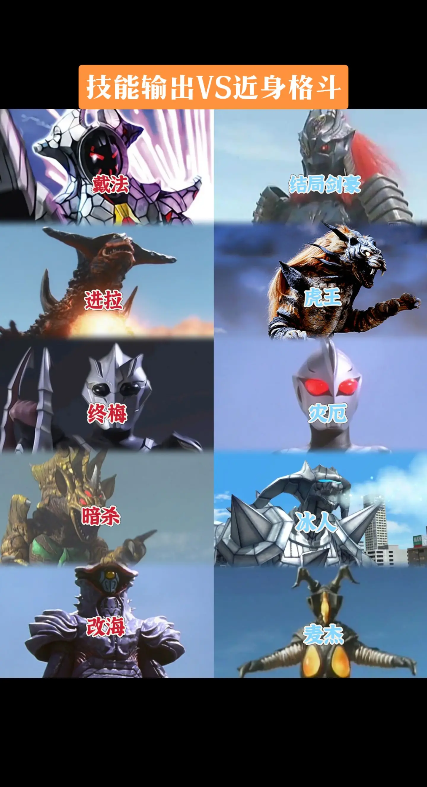 奥特曼奥特曼怪兽