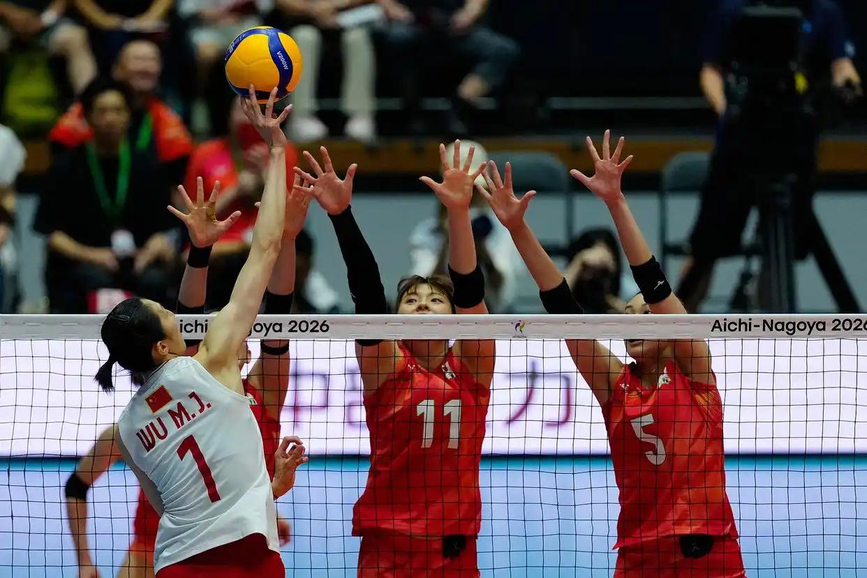 恭喜中国女排在亚运会中3-0击败日本队，夺得了亚运会金牌！！成就亚运会三连冠。看