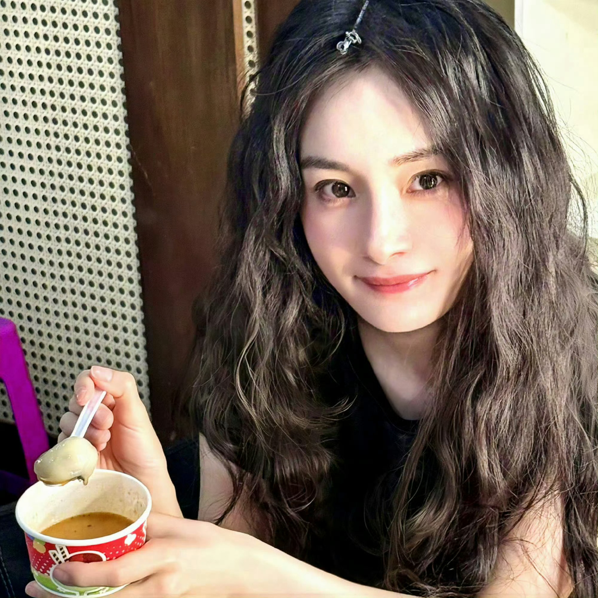 杨幂汤圆头像出圈头像预感➕1 