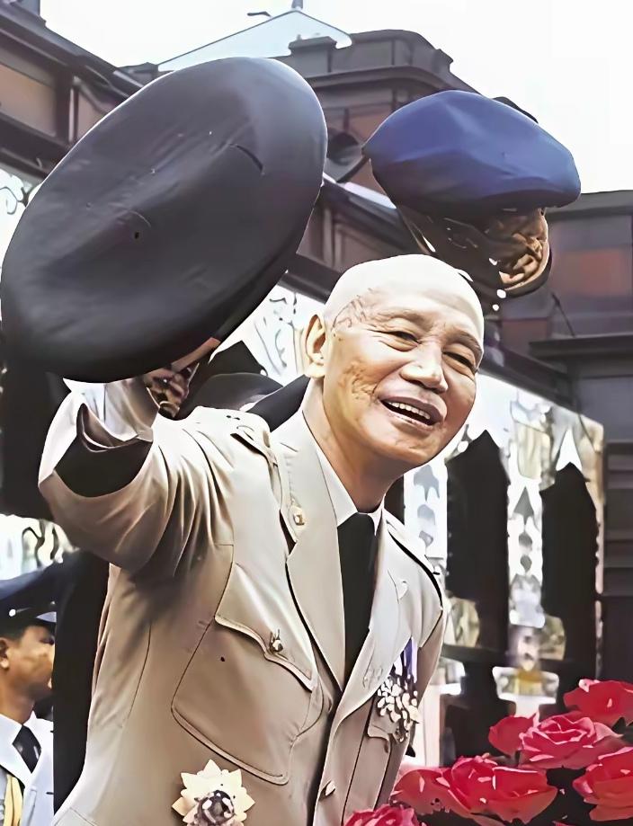 最后的笑颜：蒋介石在台湾的落寞背影

晚年的蒋介石，依旧西装笔挺，出现在台湾的公