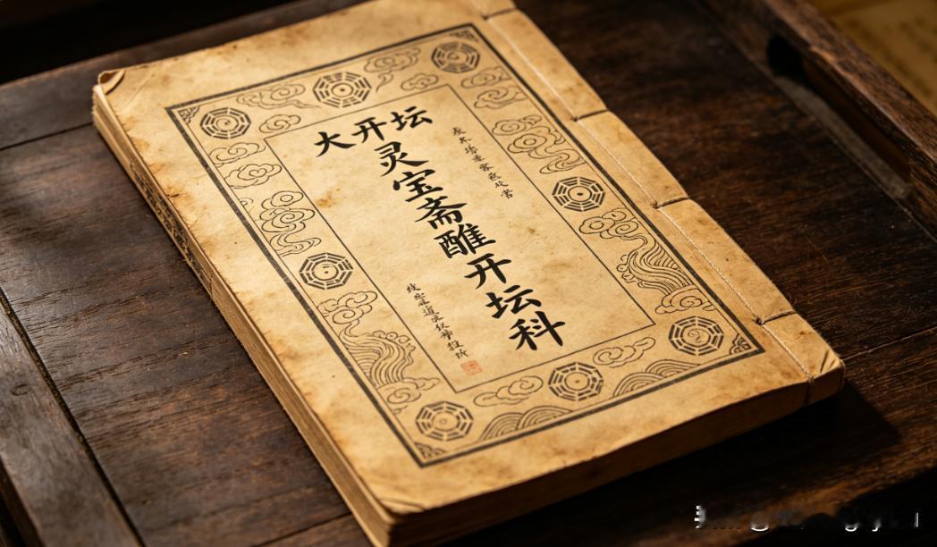 《大开坛 灵宝斋醮开坛科》页数: 22双页44页