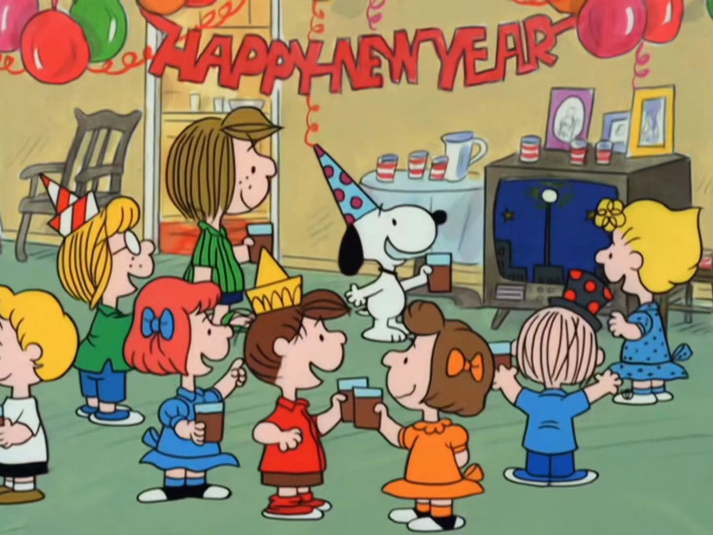 史努比 跨年图 