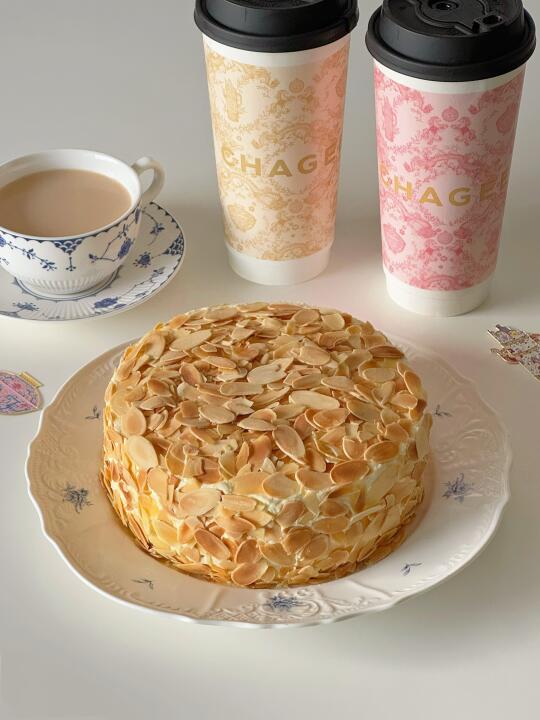 冬日下午茶🌰乾隆都爱吃的‼️咸奶茶口蛋糕🍰