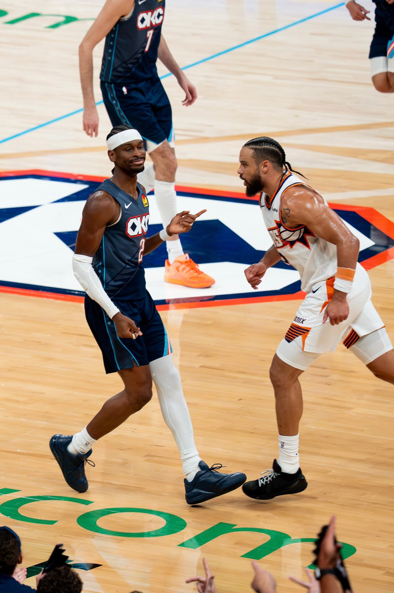 SGA这小表情嫌弃狄龙nba