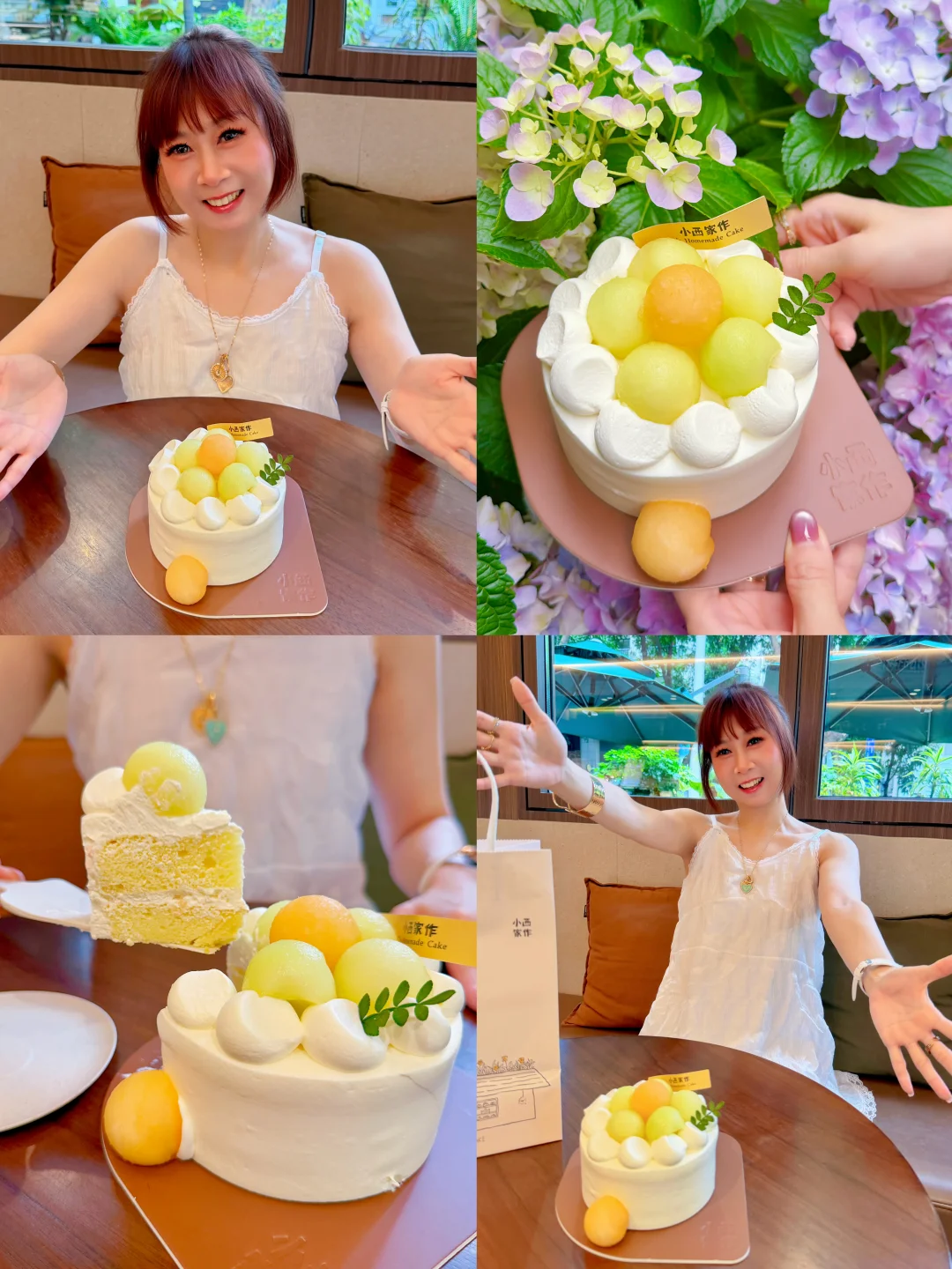 玫珑蜜瓜蛋糕🍈吃出夏天的味道｜小西家作‼️