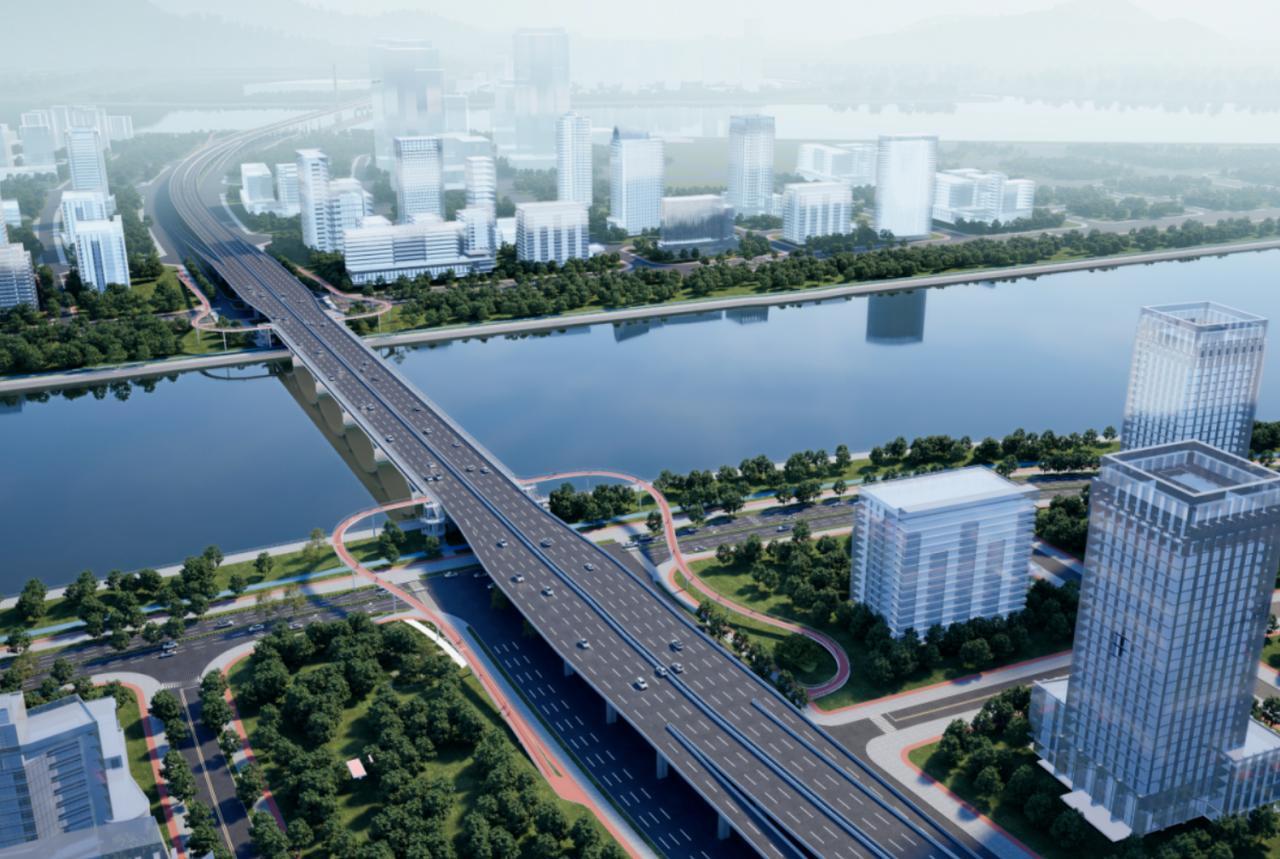 【凤凰一桥、二桥慢行系统最新进展】备受两岛市民关注的凤凰一桥、二桥慢行系统在招标