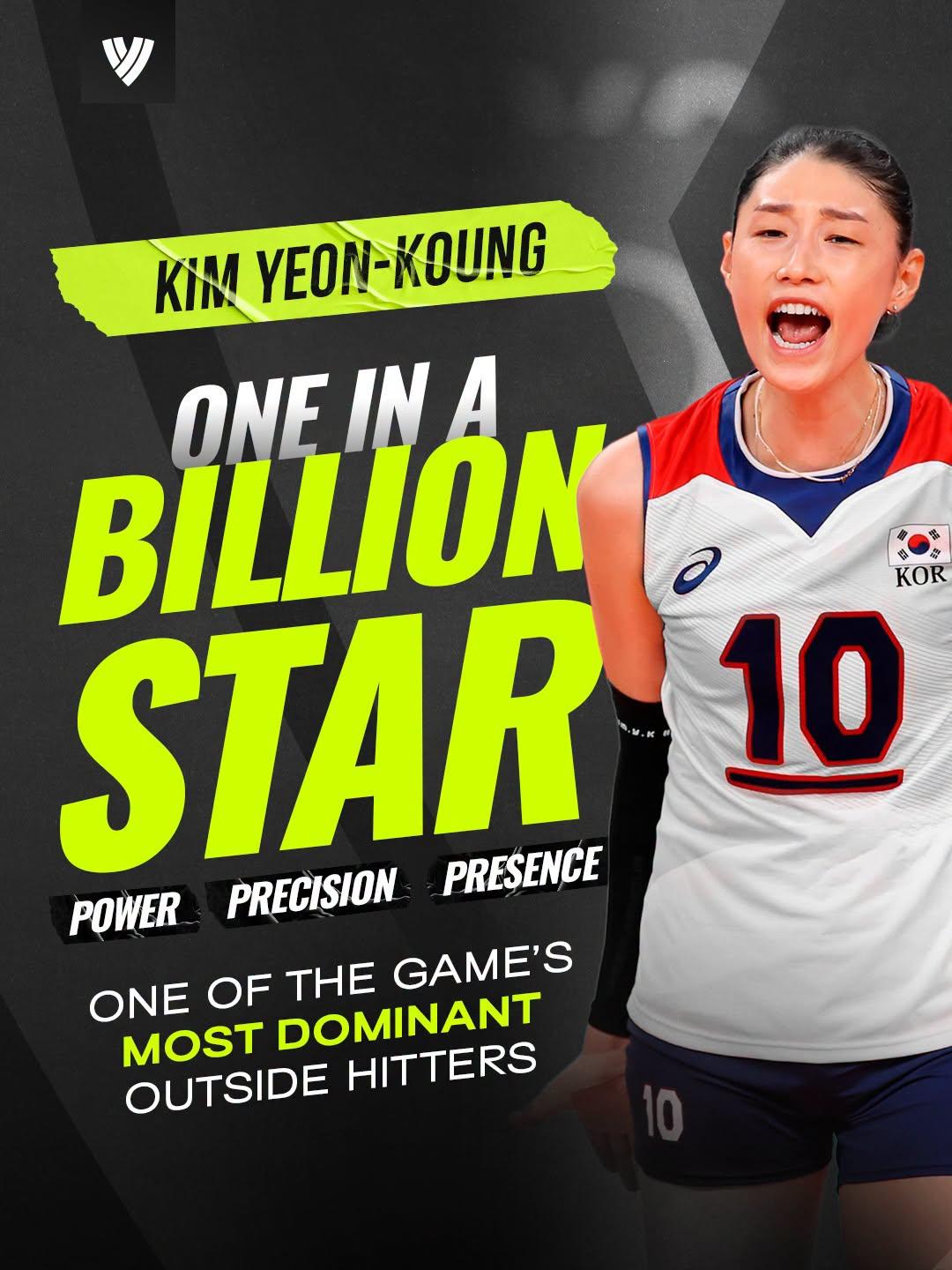 【国际排联人物专题→金哥】
🇰🇷 金延璟——十亿里挑一的排坛传奇👑❤️
要
