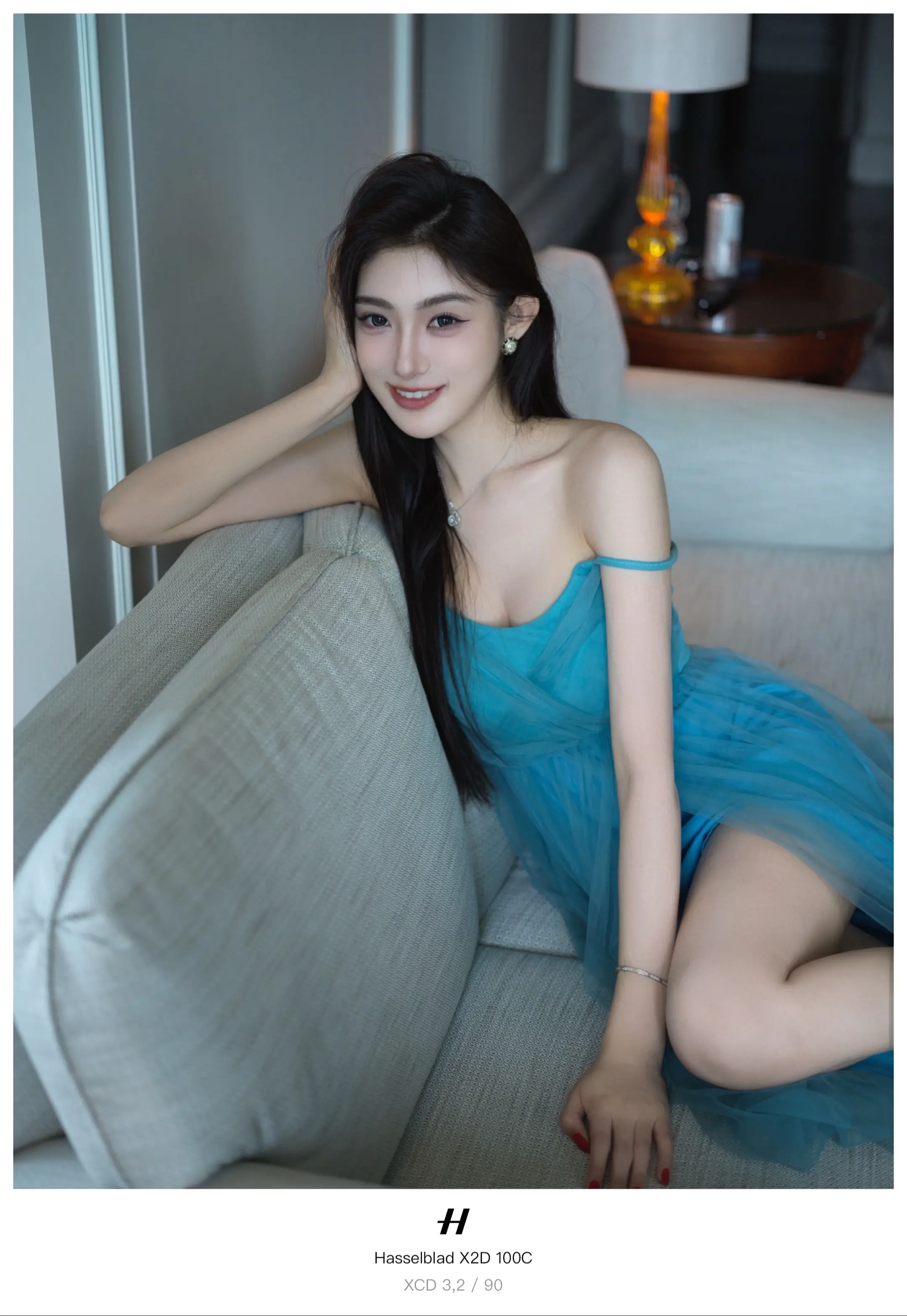 车模 美女 哈苏