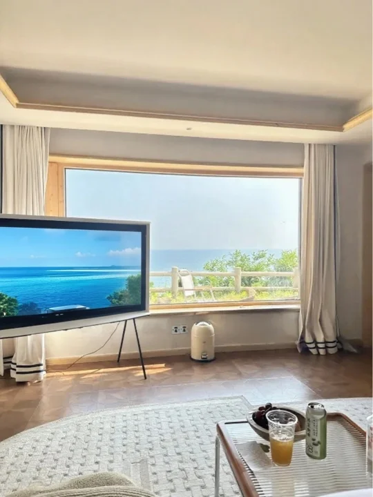 🌊来青岛住wo家💰躺看日出超chill~（8.15后