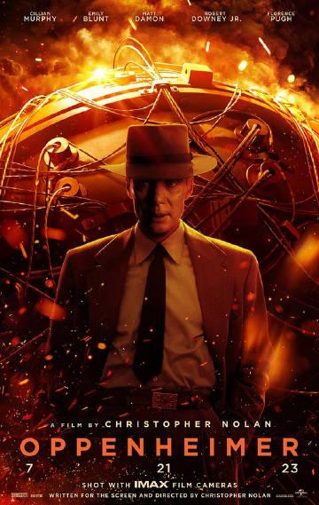 诺兰新作《》发布全新海报，本作定于2023年7月21日上映。

《奥本海默》是一