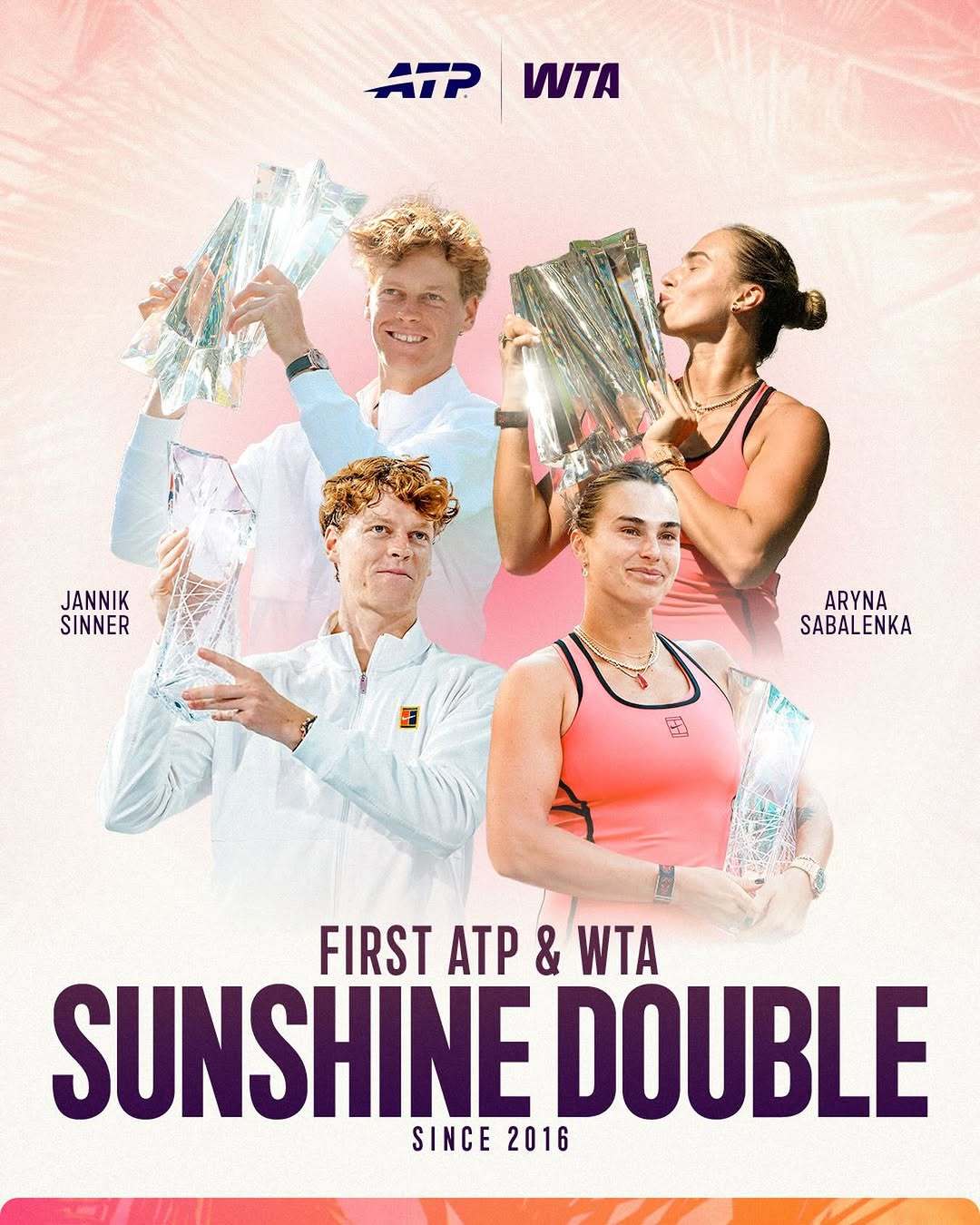 亮数据 女单男单同年实现阳光双冠☀️1994：格拉芙 | 桑普拉斯2005：克里