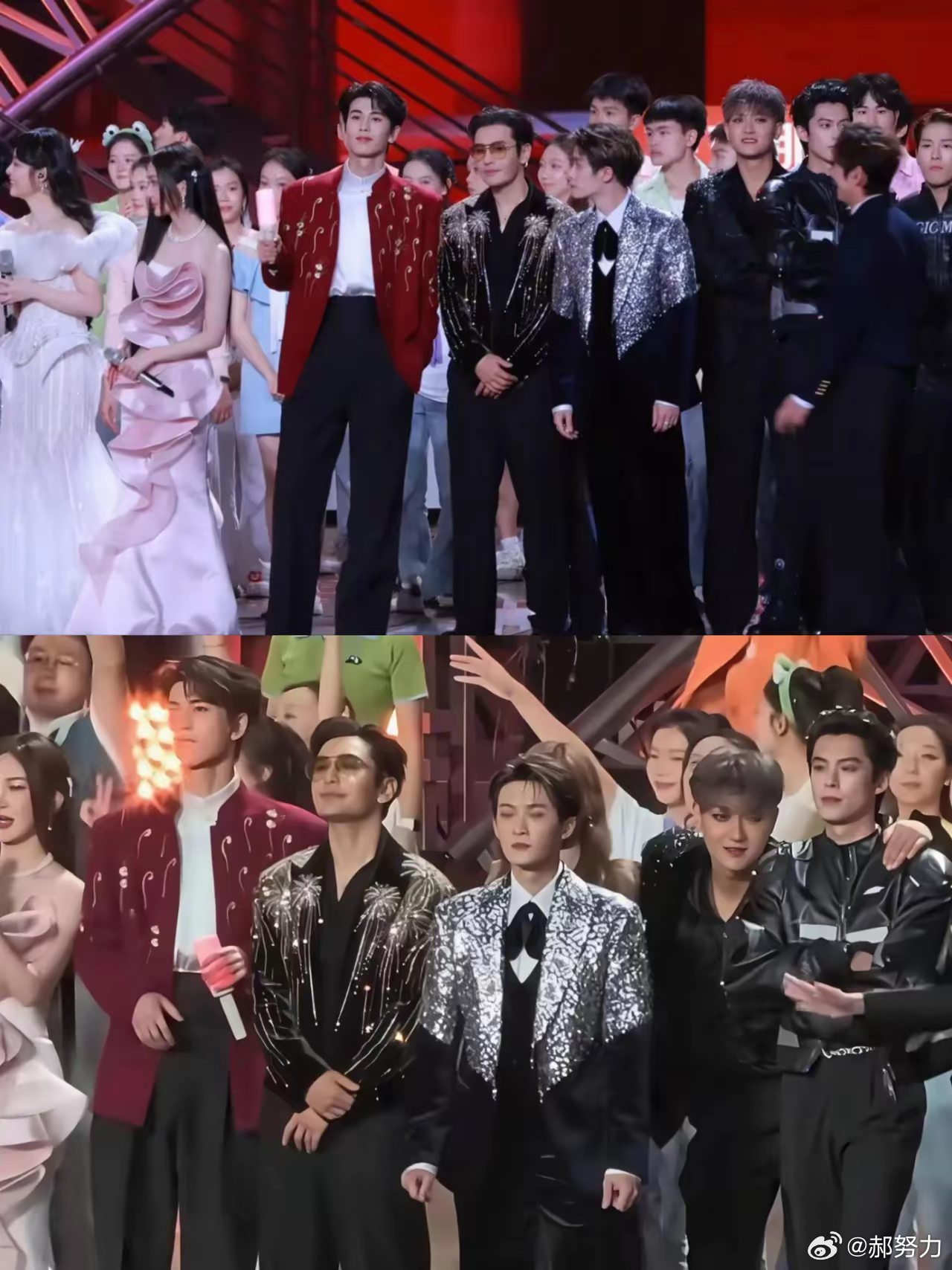 檀健次抬头看张凌赫那张照片，感觉伤害性不大，侮辱性极强都说檀健次舞跳的好，人也长