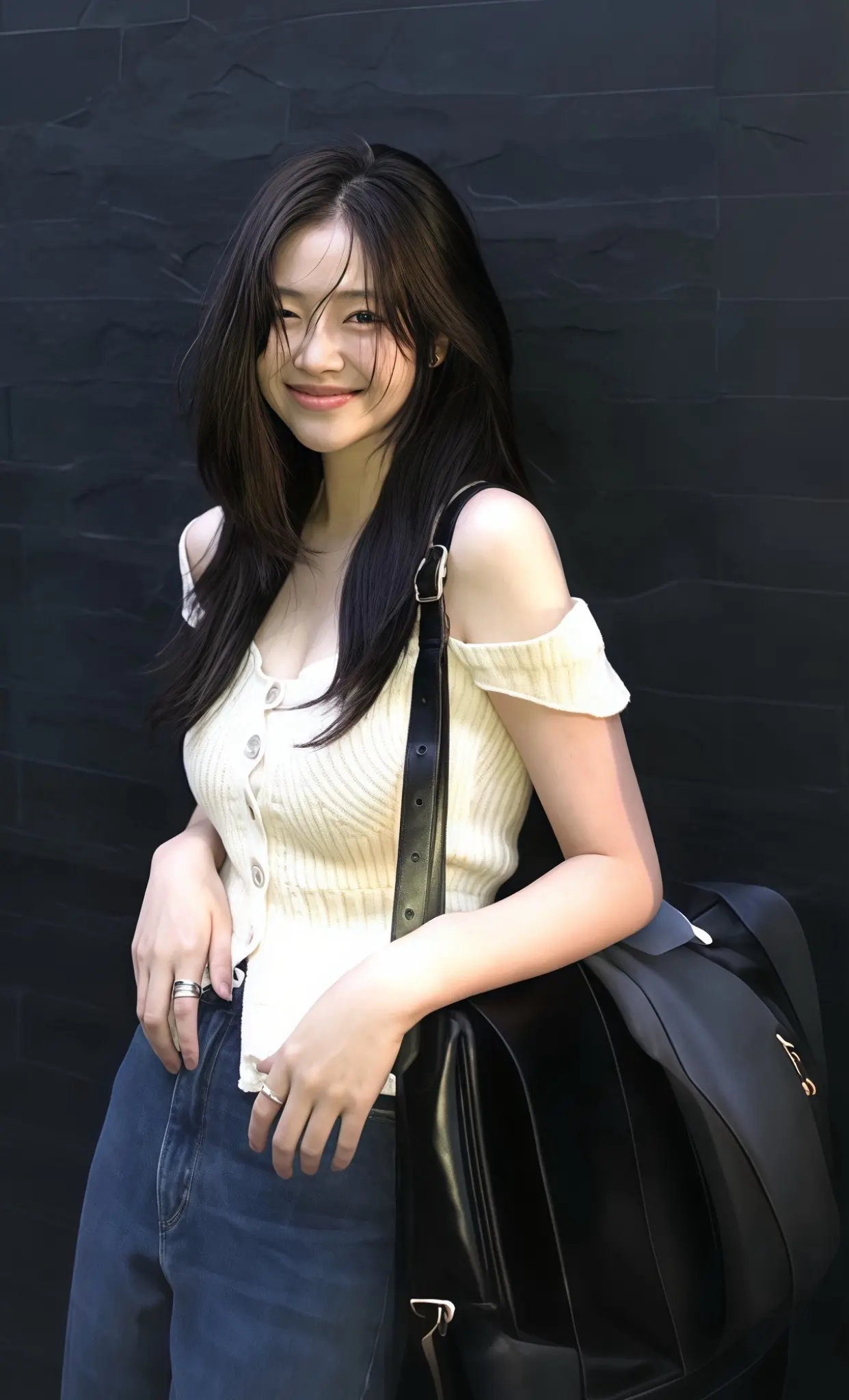 一键解锁韩系清冷氛围穿搭，小众设计感穿搭。当极简设计邂逅慵懒气质，一套...