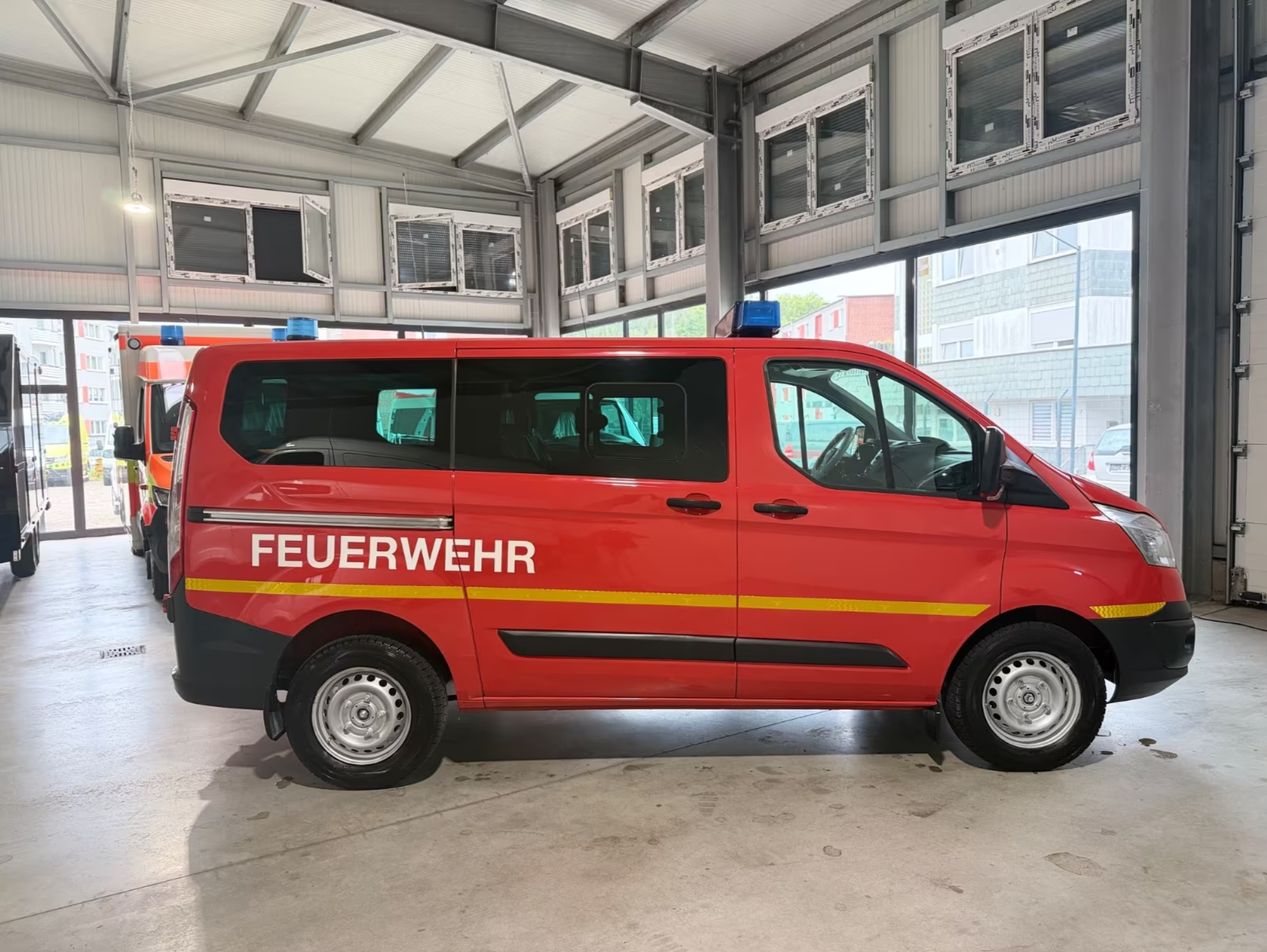 特殊车辆 Ford Transit，基于全顺V362底盘的消防车 