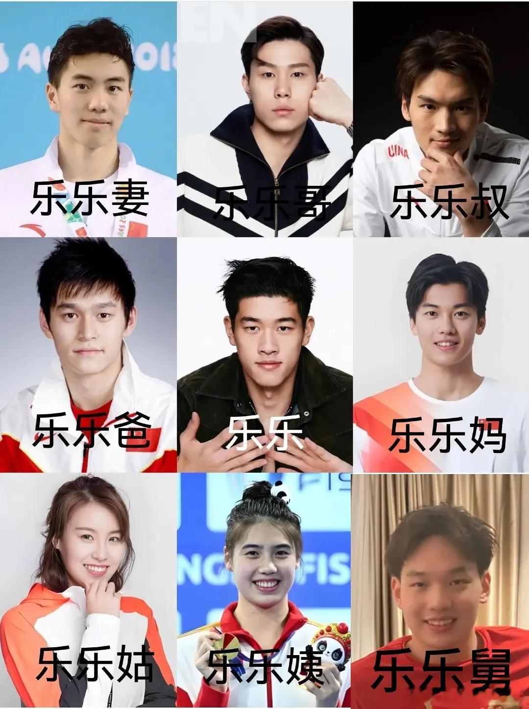 #乐乐爸乐乐妈#给大家科普一下窝们泳乐大典他们从来没有否认过不是一家人。抖。 ​