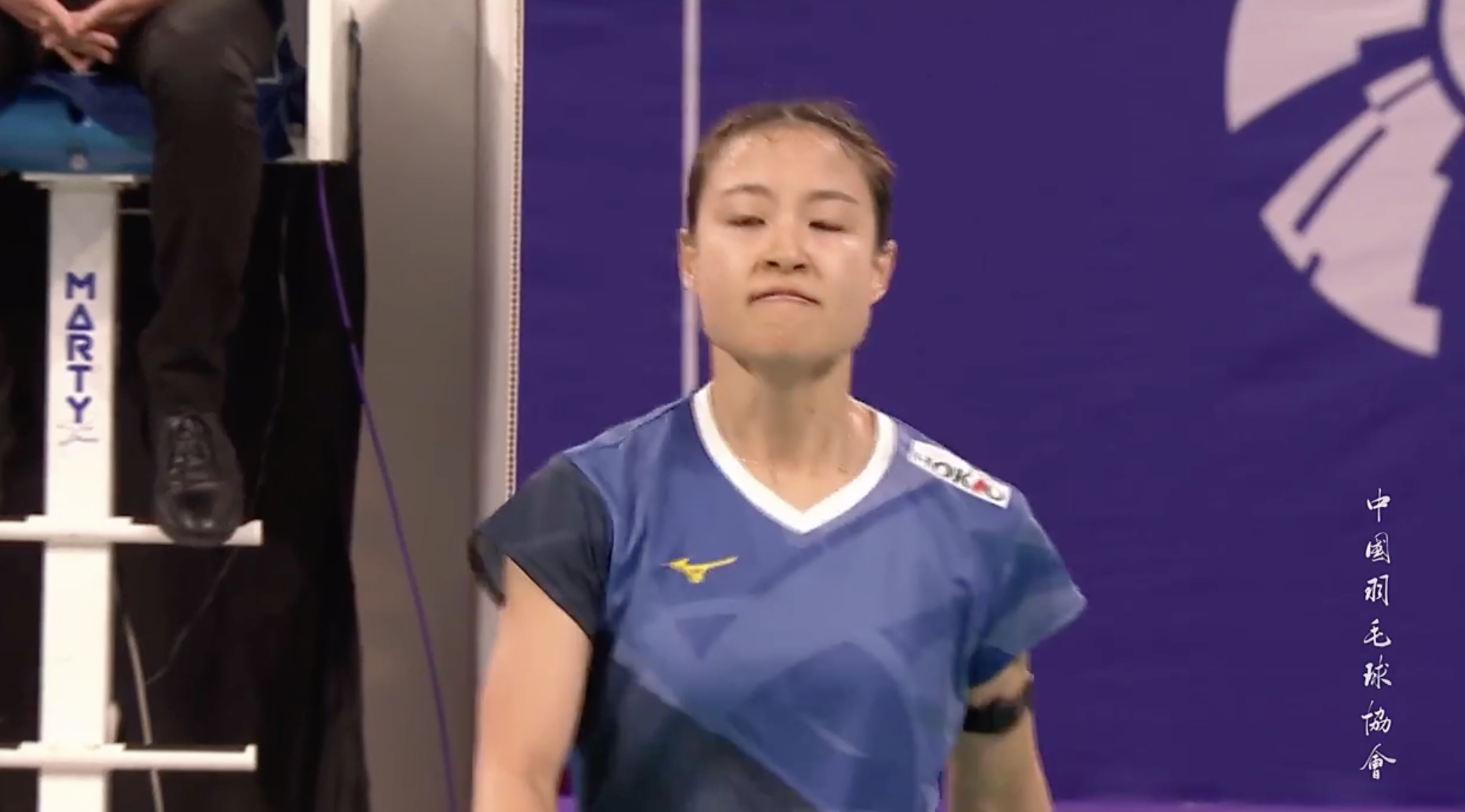 奥原希望🇯🇵 21-9、21-16 🇮🇳夏尔马决赛对手：碧查梦🇹🇭 