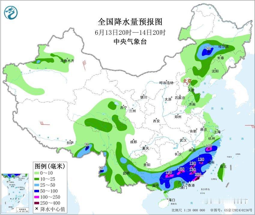 烈焰燔燎，对望疾雨漫波。先前盘踞中亚内陆的大陆暖脊向东伸展，将来自初夏大漠的酷热