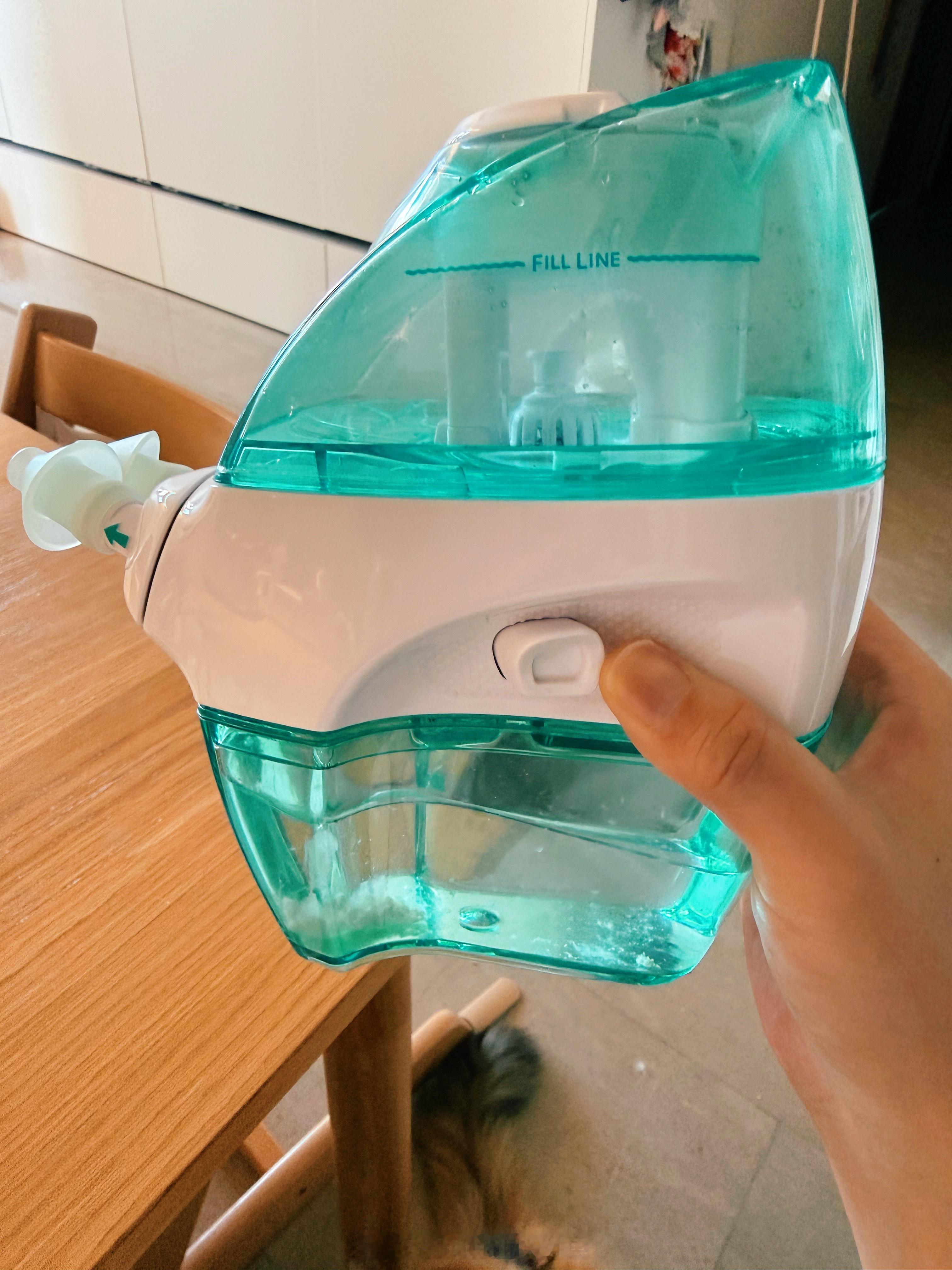 孩子早起鼻塞塞，洗出了一大坨黄涕，好爽。
