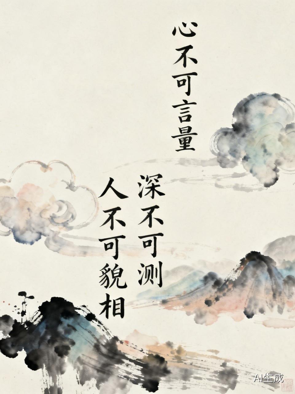 看到“人不可貌相”这个上联，好多人第一反应就是“海水不可斗量”，不过我想玩点不一