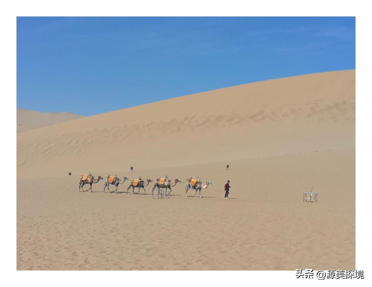 鸣沙山剪映
沙漠对于内地人来说，充满好奇。

风呼呼吹过，敦煌鸣沙山的沙漠广袤无